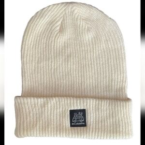 NWT - Columbia Unisex Cuffed Beanie OS, Cream